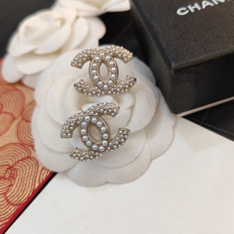 Ch*el earrings